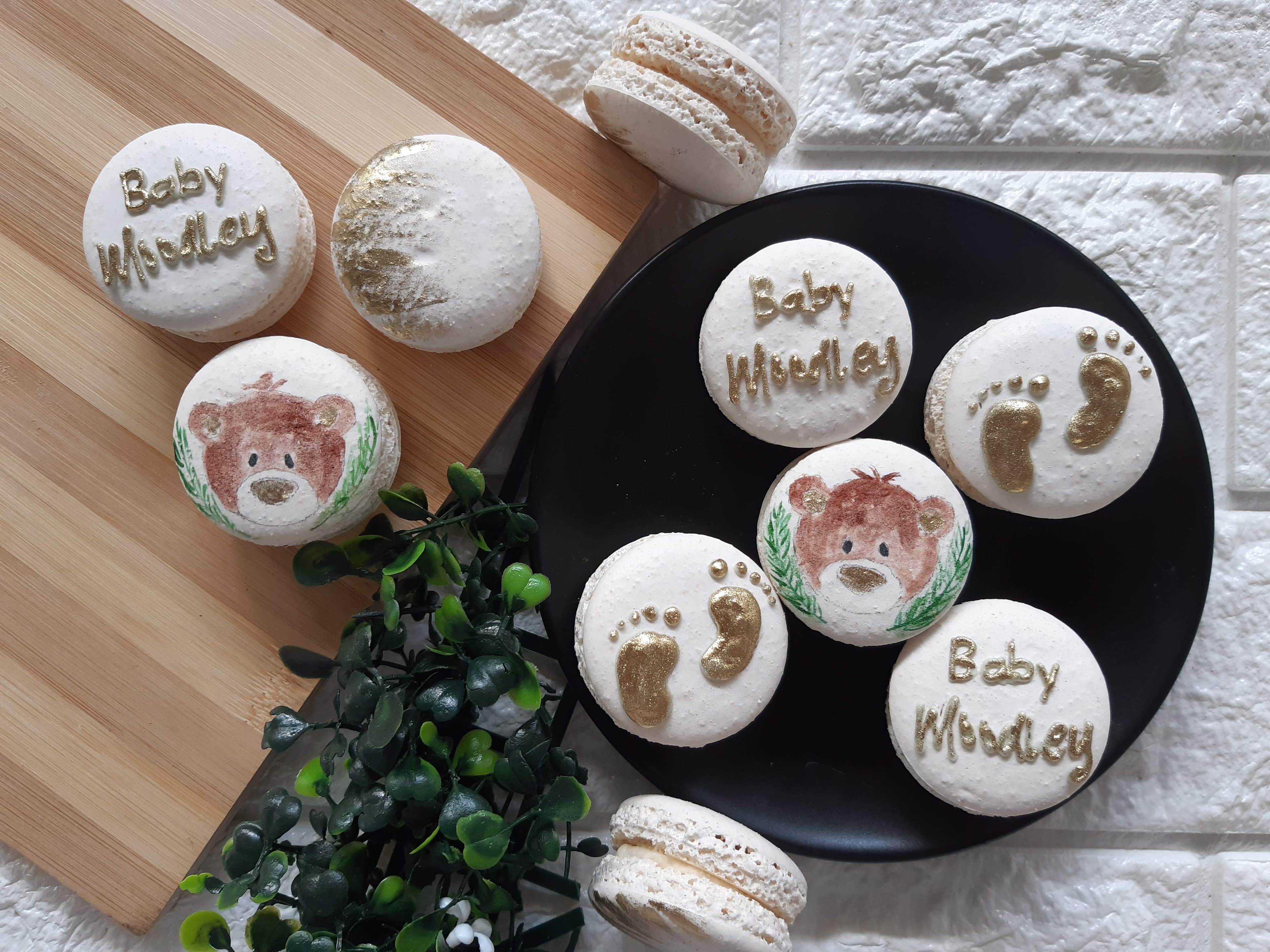 Macarons badge